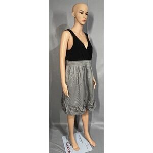 Night Way Womens Dress Black And Gray Size 14
